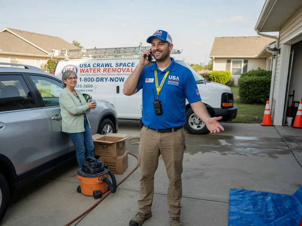 Crawl Space Water Removal Auburntown, TN FAQs